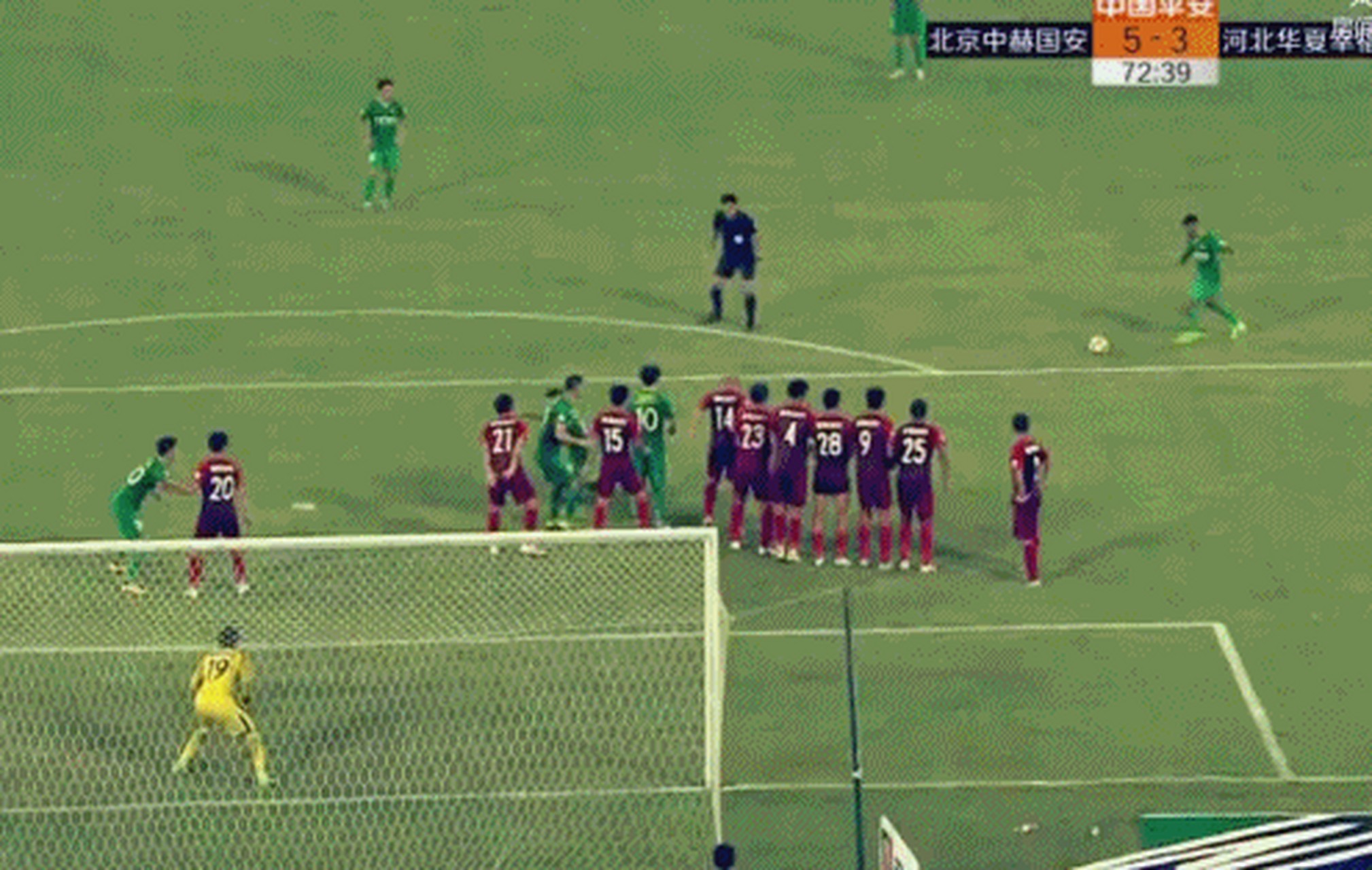 国安重返胜利轨道，击败河北华夏